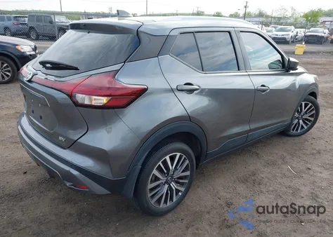 2021 Nissan Kicks Sv Xtronic Cvt из США, поврежденный, VIN 3N1CP5CV1ML511113